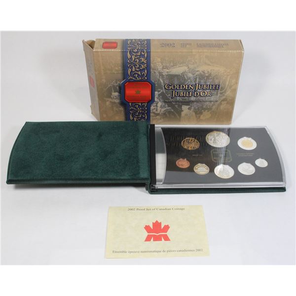 2002 ROYAL CANADIAN MINT-GOLDEN JUBILEE SILVER