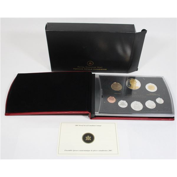 2007 ROYAL CANADIAN MINT SILVER PROOF SET