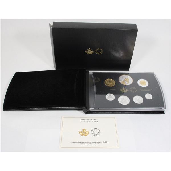2019 ROYAL CANADIAN MINT FINE SILVER PROOF SET