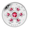 Image 1 : 2009 CANADA #20 PINK CRYSTAL SNOWFLAKE