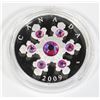 Image 3 : 2009 CANADA #20 PINK CRYSTAL SNOWFLAKE