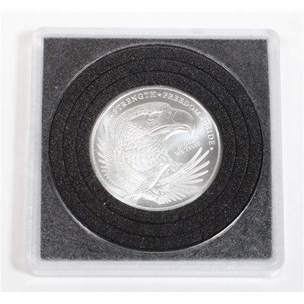 1/4 OZ GM EAGLE SILVER ROUND