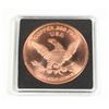 Image 2 : 1 OZ HAPPY EASTER COPPER ROUND