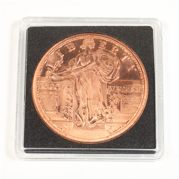 1 OZ LIBERTY COPPER ROUND