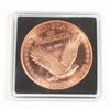 Image 2 : 1 OZ LIBERTY COPPER ROUND