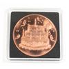 Image 1 : 1 OZ HAPPY BIRTHDAY COPPER ROUND