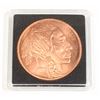 Image 1 : 1 OZ INDIAN HEAD COPPER ROUND