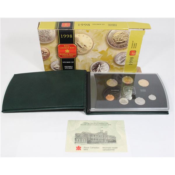 1998 CANADIAN ROYAL MINT SPECIMEN SET