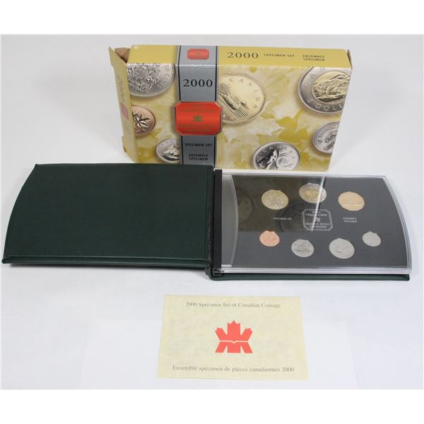 2000 CANADIAN ROYAL MINT SPECIMEN SET