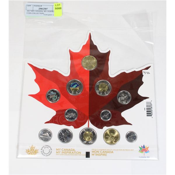 2017 MY CANADA, MY INSPIRATION COIN COLLECTION