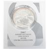 Image 2 : 2007 AMERICAN ONE OUNCE SILVER UNCIRCULATED COIN
