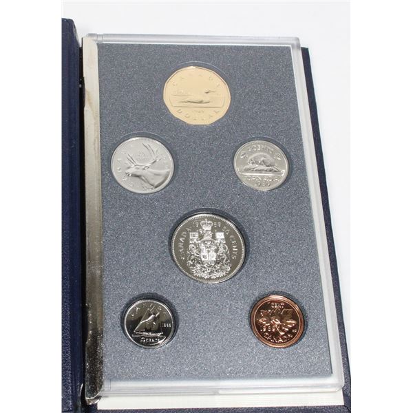 1989 ROYAL CANADIAN MINT PROOF DOUBLE DOLLAR SET
