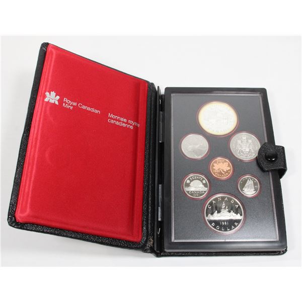 1981 ROYAL CANADIAN MINT PROOF DOUBLE DOLLAR SET