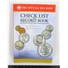 Image 1 : CHECK LIST AND RECORD BOOK OF U.S & CANADIAN COINS