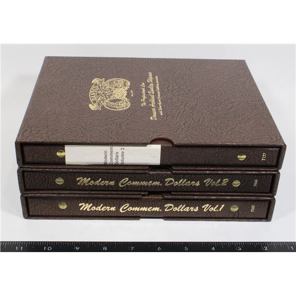 DANSCO COIN ALBUMS VOLUME 1, 2 AND 3.