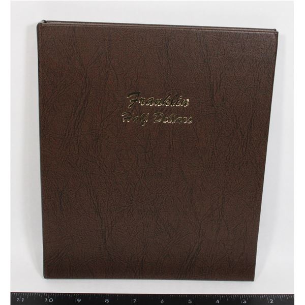 DANSCO ALBUM SLIP CASE-FRANKLIN HALF DOLLARS