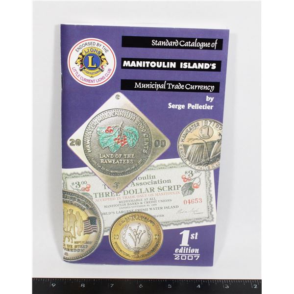 2007-1ST EDITION MANITOULIN ISLANDS