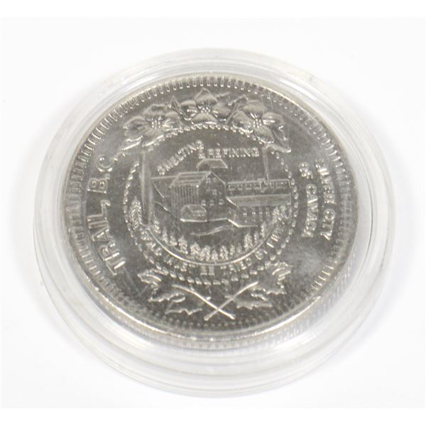 1982 TRAIL, BC, WINTER GAMES, COIN.