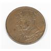 Image 1 : 1939 ROYAL VISIT BRONZE MEDAL.