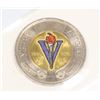 Image 1 : 1945 - 2020 VICTORY $2.00 CANADIAN COIN, COLOURS.