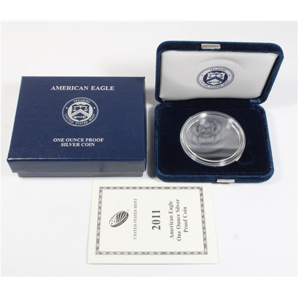 EMPTY DISPLAY FOR 2011 AMERICAN EAGLE ONCE OUNCE