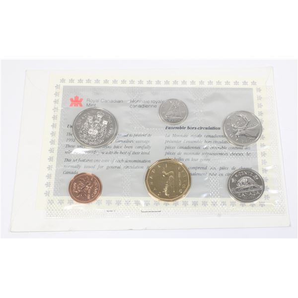 1992 CANADIAN UNCIRCULATED COIN SET