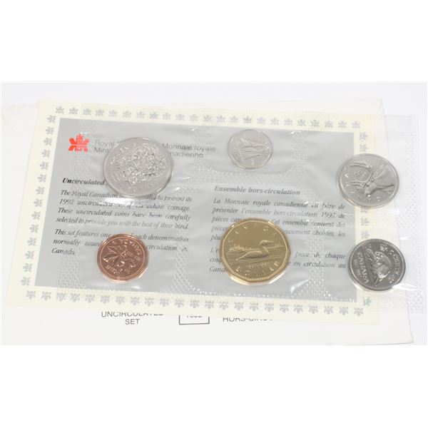 1992 CANADIAN UNCIRCULATED COIN SET