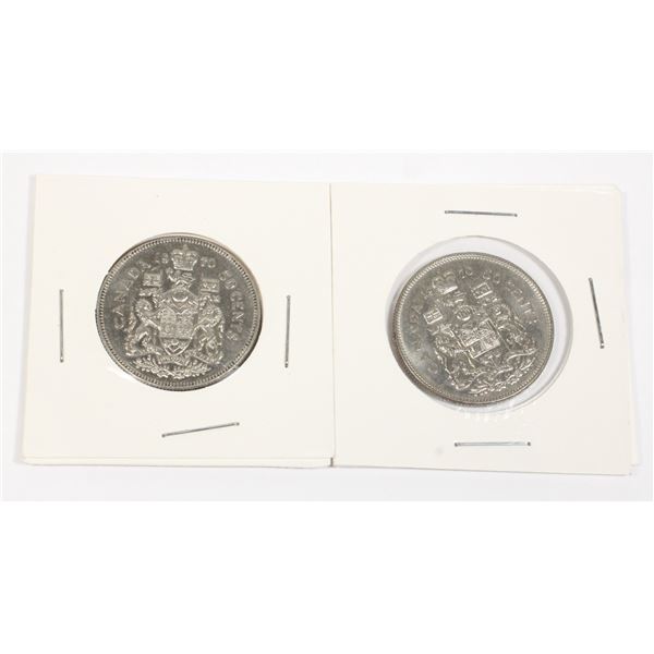 2 1970 CANADA 50 CENTS