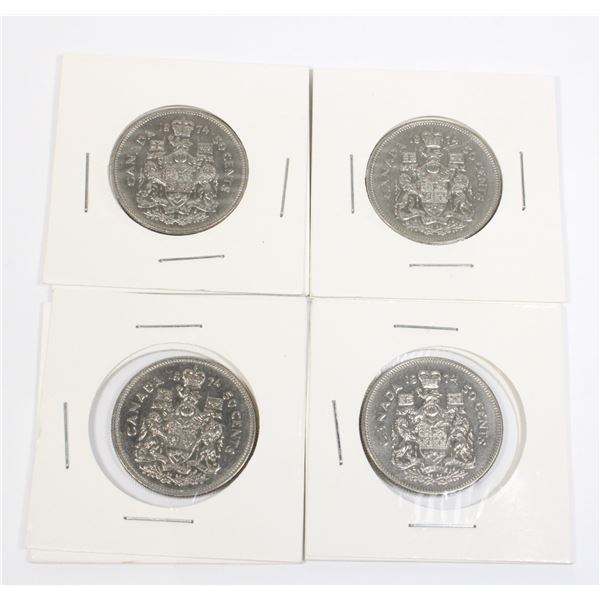 4 1974 CANADA 50 CENTS