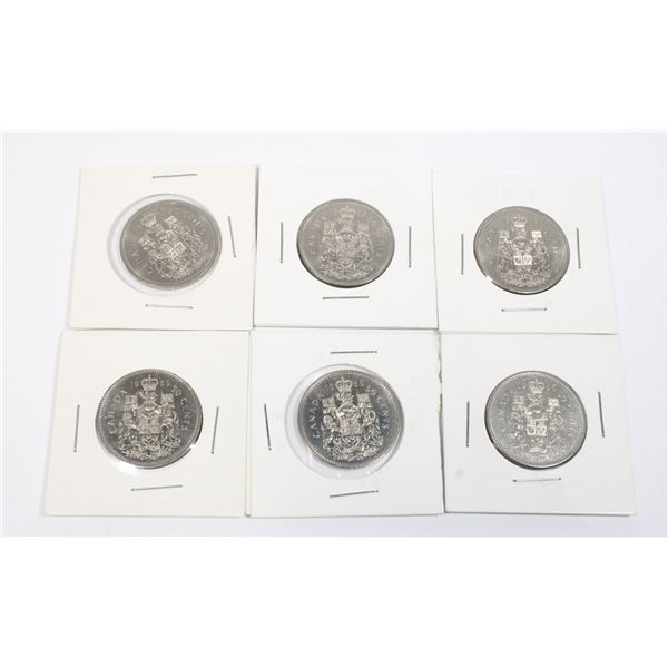 6 1985 CANADA 50 CENTS