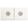 Image 1 : 1919 AND 1920 CANADA SILVER 5 CENT COINS