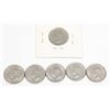 Image 2 : SIX 1939 CANADIAN 5 CENT COINS