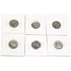 Image 2 : SIX 1967 CANADIAN CENTENNIAL 5 CENT COINS