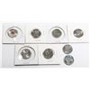 Image 1 : EIGHT ASSORTED YEARS CANADIAN COMMEMORATIVE QUARTR