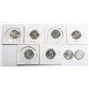 Image 2 : EIGHT ASSORTED YEARS CANADIAN COMMEMORATIVE QUARTR