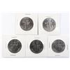 Image 1 : FIVE 1984 CANADIAN DOLLAR COINS