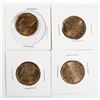 Image 1 : FOUR 2010 CANADIAN DOLLAR COINS