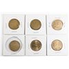 Image 1 : SIX CANADIAN DOLLAR COINS INCLUDING 3 COMMEMORATIVES