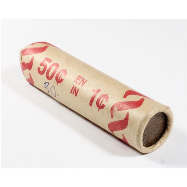 1965 CANADIAN ROLL OF PENNIES