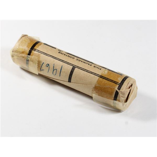 1967 CANADIAN ROLL OF PENNIES