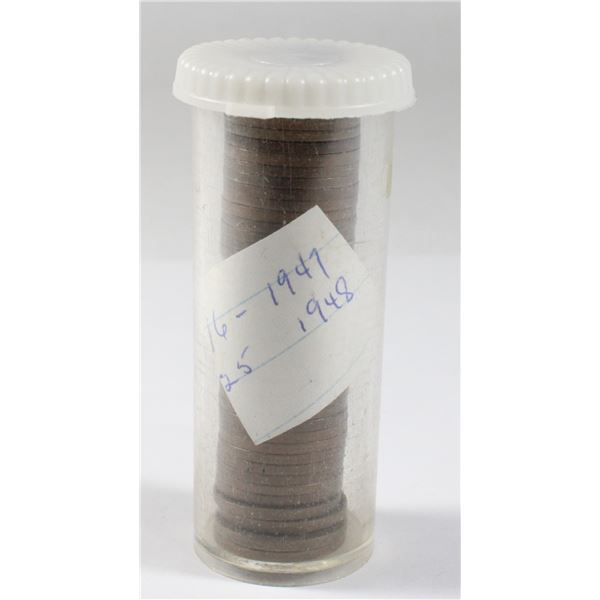 16-1947 & 25-1948 PENNIES