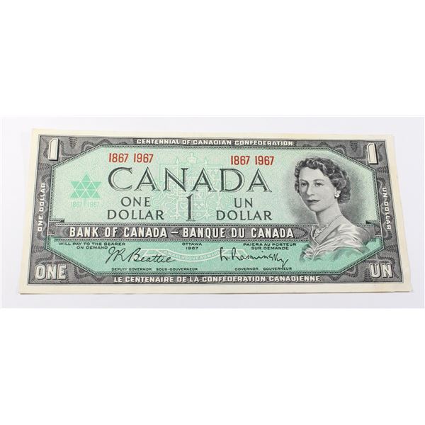 1967 CANADIAN $1 BANK NOTE
