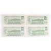 Image 2 : LOT OF 4 1973 CANADIAN $1 BANK NOTES