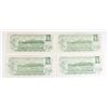 Image 2 : LOT OF 4 1973 CANADIAN $1 BANK NOTES