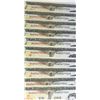 Image 2 : LARGE LOT OF SEQUENTIAL SERIES UNCIRCULATED 1973