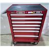 Image 2 : RED HOMAK TOOL CABINET WITH WHEELS