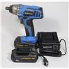 Image 1 : MASTERCRAFT 20V IMPACT WRENCH WITH CHARGER