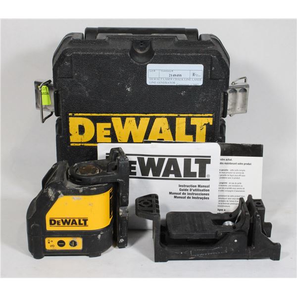 DEWALT LASER CHALK LINE LASER LINE GENERATOR