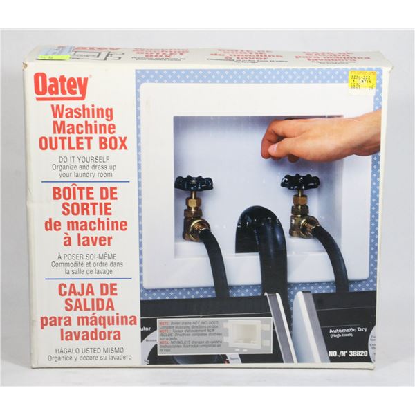 OATEY WASHING MACHINE OUTLET BOX