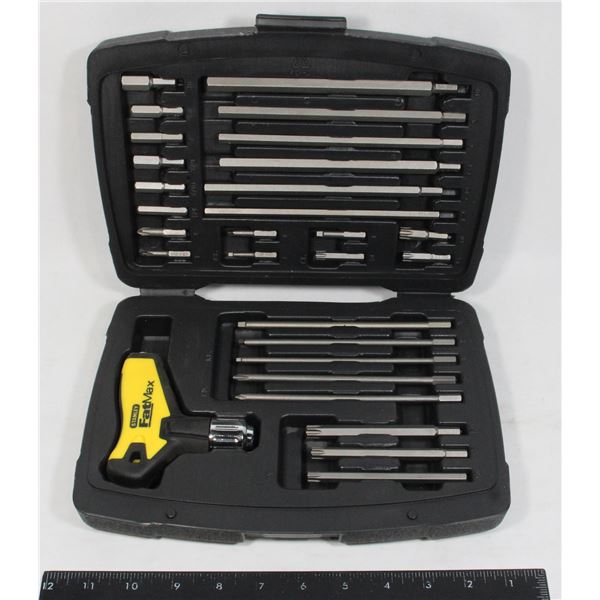 STANLEY FATMAX 32-PIECE SCREWDRIVER BIT SET